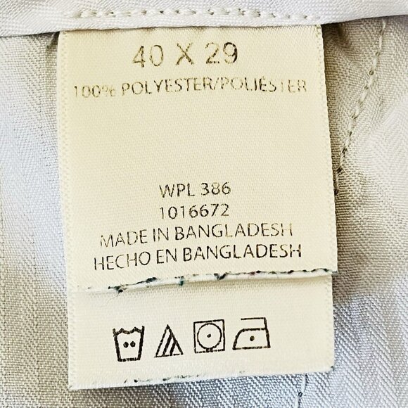 Haggar Men's Dress Pants Size 40x29 Straight Leg Mid Rise Sand Color Classic - Picture 6 of 11